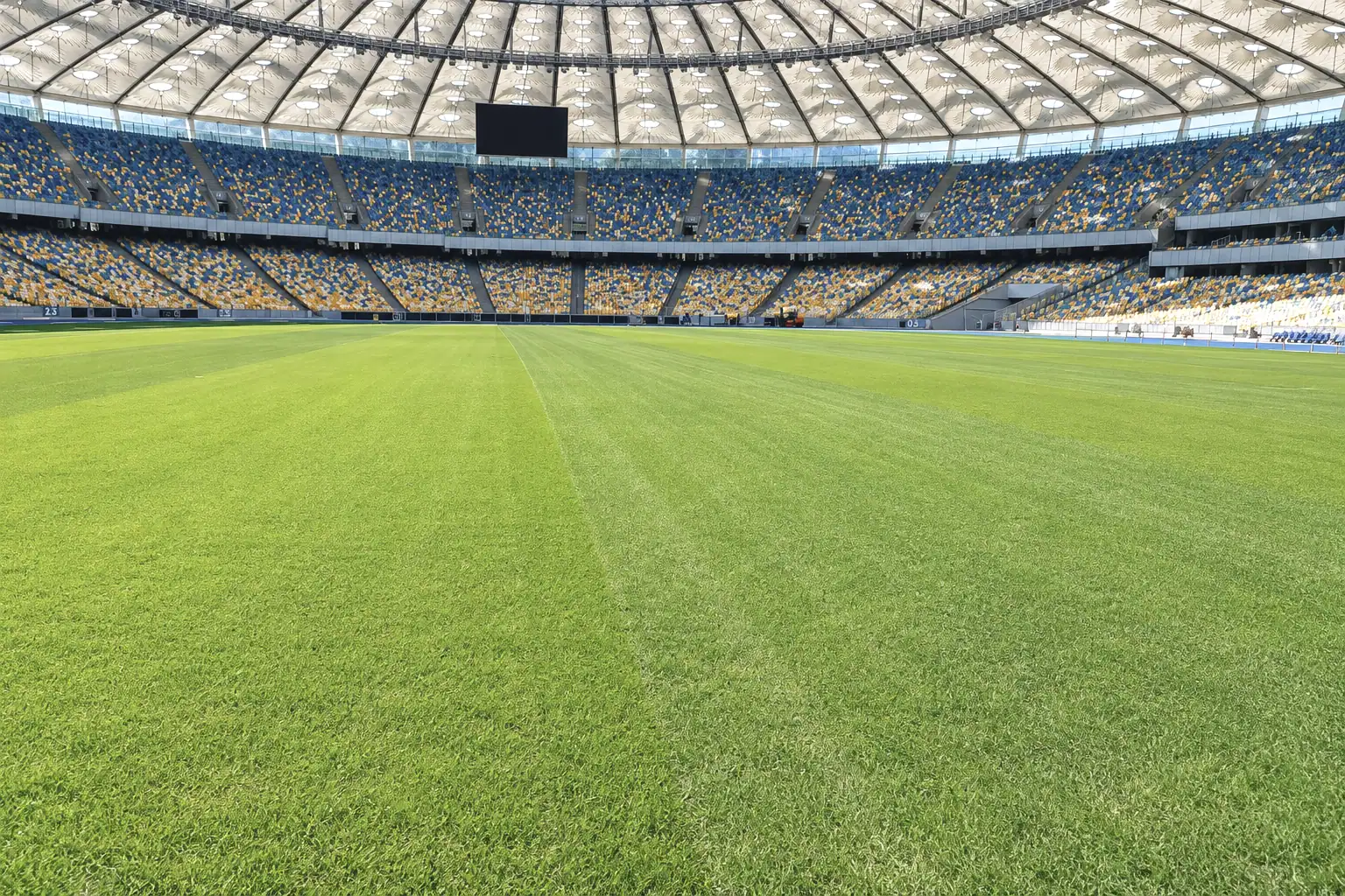NSC Olimpiyskiy turf after renovation